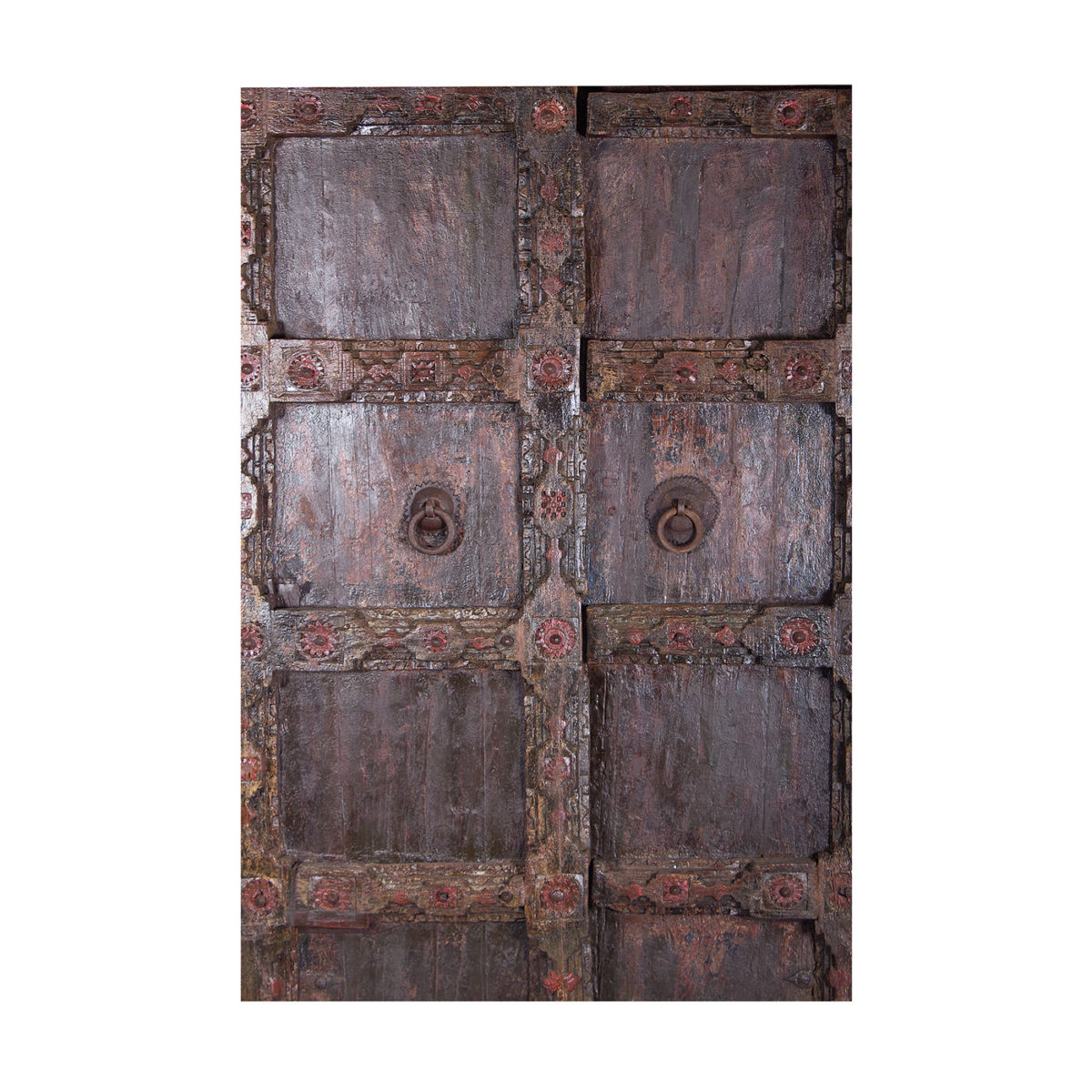 Teak Rosette Door | Antique Door | Unique Front Door | Carved Door