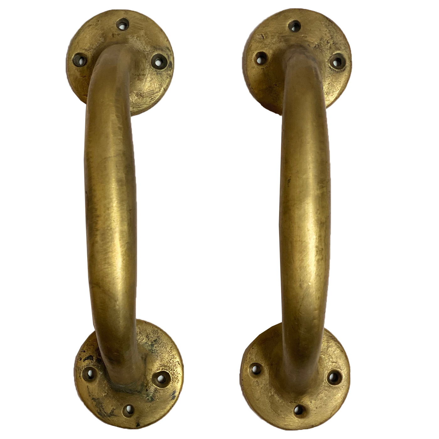 Rounded Brass Hardware, Front Door Hardware