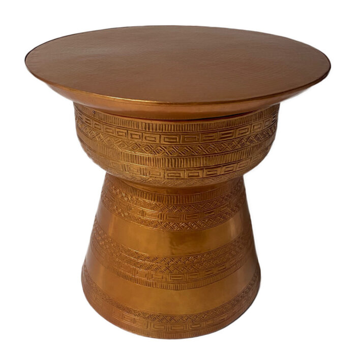 Copper Drum Table