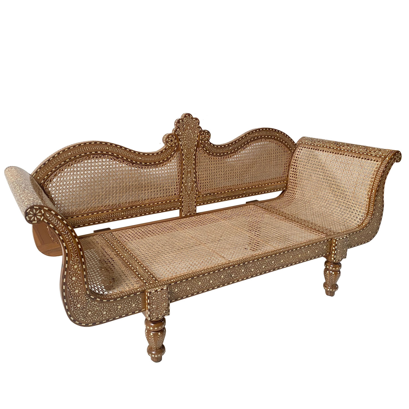 Inlay Settee