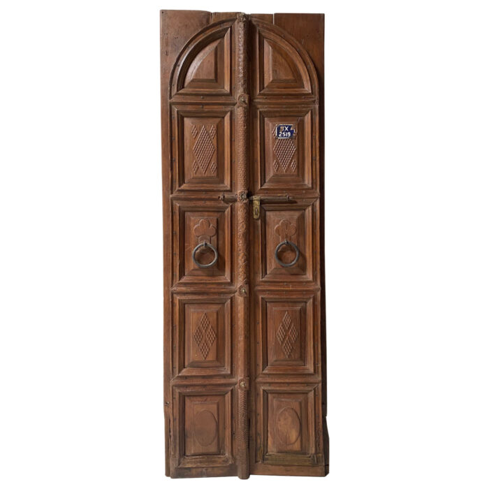 Teak Diamond Door